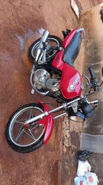 Suzuki 125cc Vermelha - Ótima Oportunidade