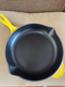 Skillet frigideira de ferro fundido le Creuset 