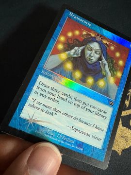 Brainstorm foil de ediçao D