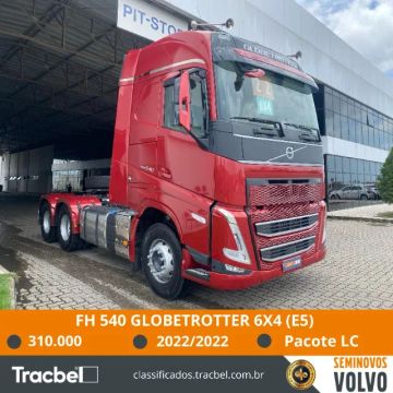 Volvo FH 540 Globetrotter 6x4 2022 (E5) Tracbel Seminovos Volvo
