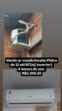 Ar Condicionado Philco 12.000 BTUs Inverter