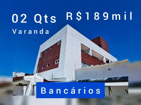 Apartamento 02 Qts Varanda 189 mil