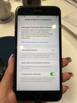 iPhone 8 Plus preto 256 Gb 