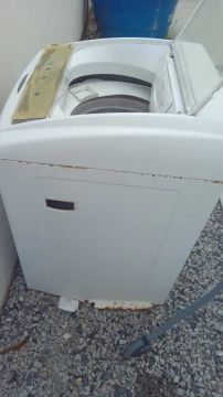 Para tirar peças de máquina de lavar 8kg Brastemp