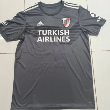 Camisa River Plate Adidas Cinza Tamanho G