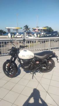 Hunter 350cc Royal enfield branca V> Tiago 9. *