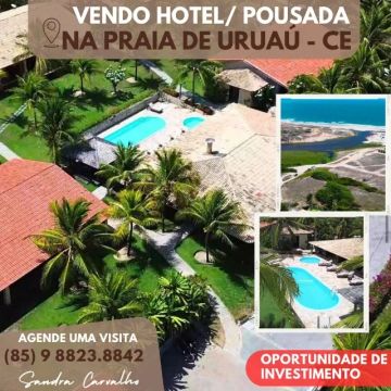 OPORTUNIDADE PARA INVESTIDOR NO CEARA - VENDO HOTEL/POUSADA EM URUAÚ