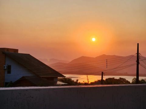 Casa com vista espetacular para o pôr do sol