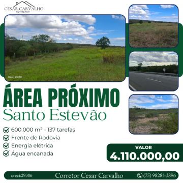 ÁREA PRÓXIMO À SÃO GONÇALO - 137 TAREFAS