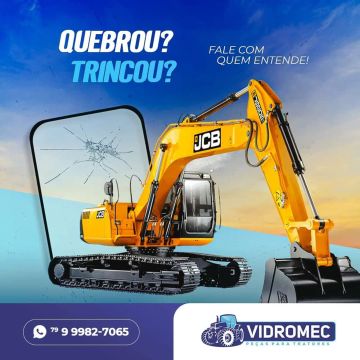 Vidros para Tratores e Máquinas 