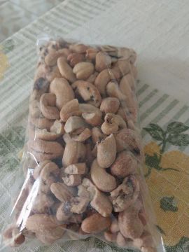 Castanhas de caju torrada com sal 200gramas w3.