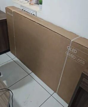 TV QLED Samsung 65 Polegadas - LACRADA - Mais barato que na internet