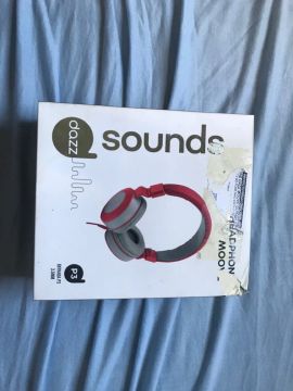 Fone de Ouvido Dazz Sounds Over Ear P3 - Novo