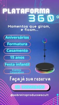 Plataforma giratória 