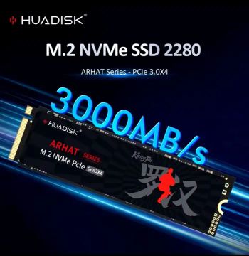 SSD M.2 NVMe 512GB HUADISK Series - 3000MB/s