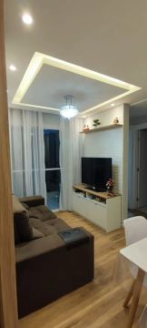 Apartamento mobiliado 42 m² c/ 2 dormitórios  1 vaga de garagem - Bairro Interlagos/SP.