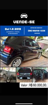 Vendo carro seminovo automático 