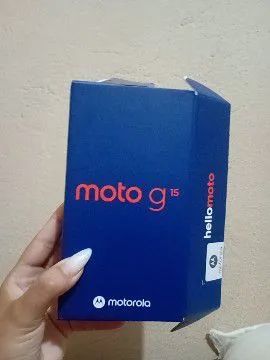 Moto G15 - Novo, lacrado!