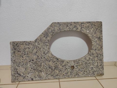 Pia de Granito para Banheiro sem cuba