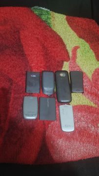 Tampas traseira celular antigos 