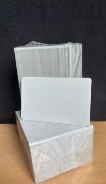 Cartão/Crachá Branco PVC