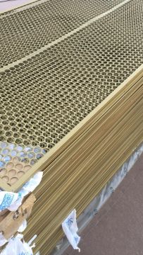 Grade de Aço Galvanizado para Área Externa