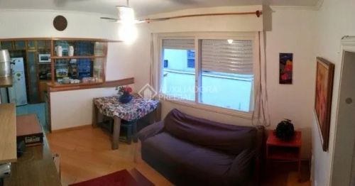 Apartamento de 1 dormitório sendo suíte, mobiliado no Bairro Cristal
