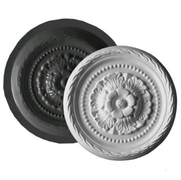 Molde para roseta de cimento ou gesso