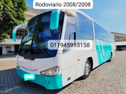 Onibus rodoviário Irizar ano 2008/2008 mercedes benz 0500 R completo + ar + WC único dono