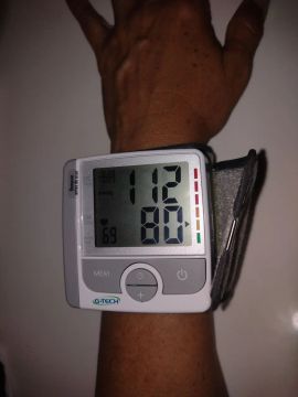 Aparelho de pressão de pulso G-Tech gp300