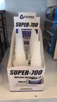 Cola Instantânea Super-700 SIGMA Visco. Média - Loja Mega Tudo