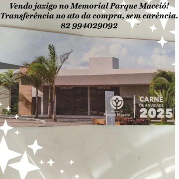 Venda de jazigo 