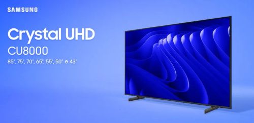 Samsung Smart TV 75" UHD 4K DU8000 / Loja fisica