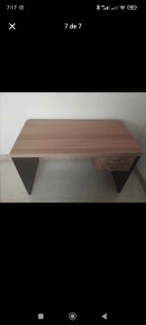 Mesa de Escritório com Gaveta e Cadeira Gamer