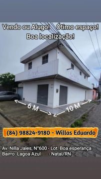 Vendo ou alugo prédio comercial 