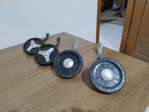 Rodas de apoio para barco - 4 peças, bicicleta 