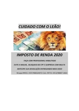 Imposto de renda R$ 95,00