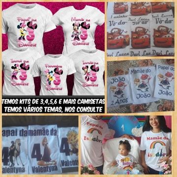 Camisetas pesornalizadas- estampamos todos temas