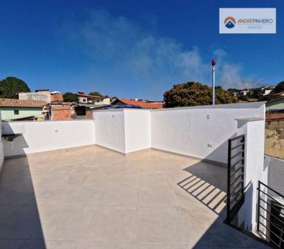 Cobertura com 2 quartos à venda, 100 m² por R$ 375.000 - Santa Cruz - Belo Horizonte/MG