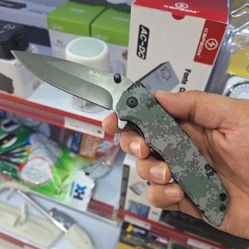 Faca de Acampamento de Metal Dobrável