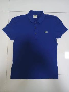 Camiseta Polo Lacoste Azul Original 