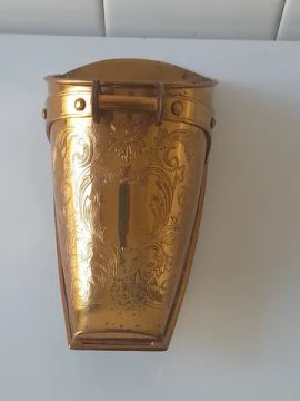 estribo de metal prateado antigo século xviii maesa 1297
