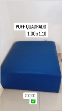 Puff Quadrado 1,00 x 1,10 