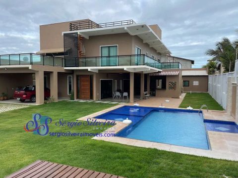 Casa dúplex com vista para o mar em Águas Belas - Caponga