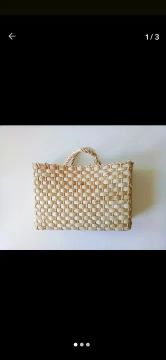 Bolsa de palha de milho 