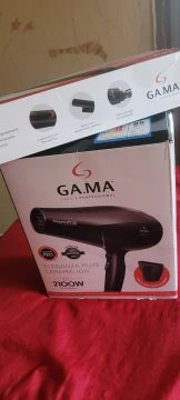 Secador de Cabelo Gama Elegance Plus Ceramic Ion 2100W e prancha da gama 