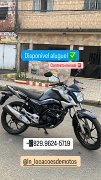 Disponível para aluguel Titan 160/ peças e acessórios 