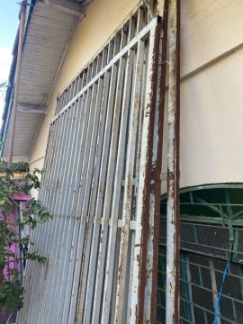 10,20 metros Grades e Portão de Ferro Usado