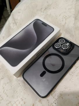 iPhone 15 Pro Max 256GB Preto - Excelente Estado