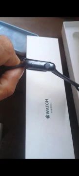 Smartwatch série 3 cinza chumbo saúde dá Bateria 98 %